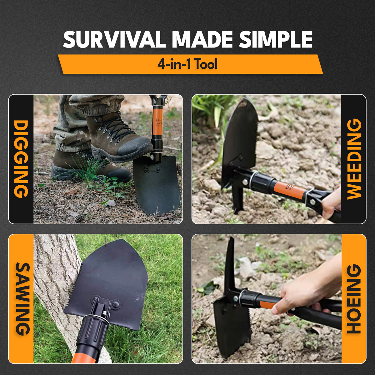 Tactical Folding Shovel