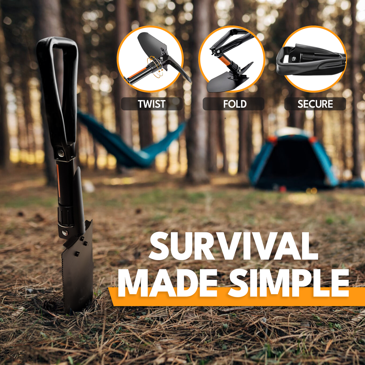 Tactical Folding Shovel