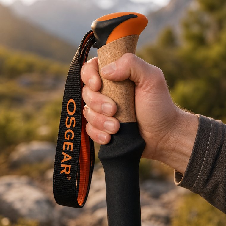 Cork grip with visibility cap